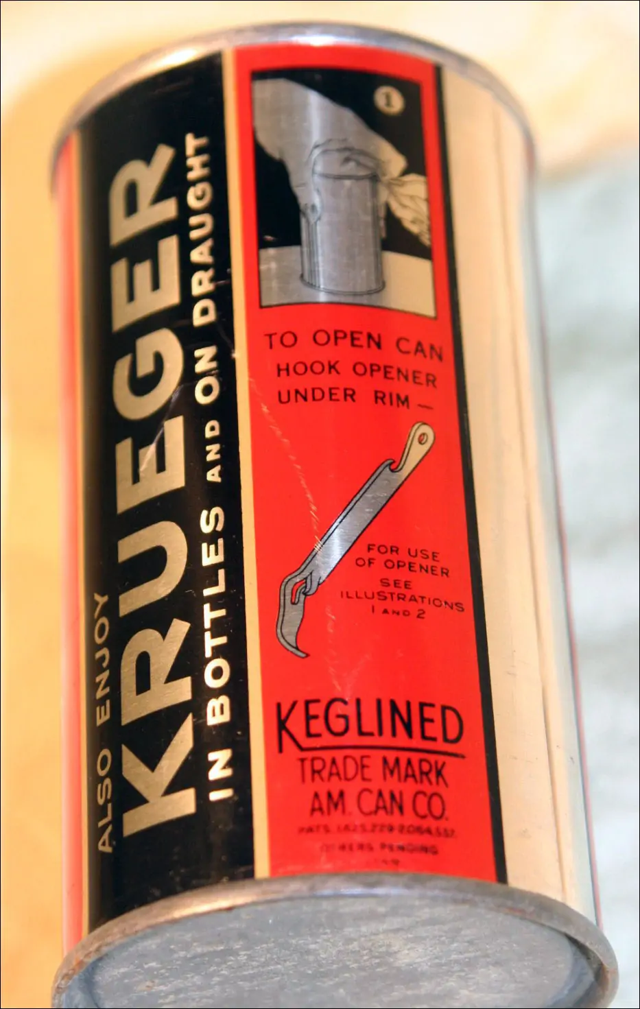 Банка пива Krueger